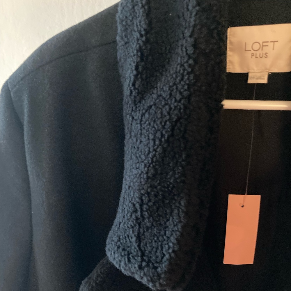 Brand new long winter coat from The Loft. - Picture 4 of 5